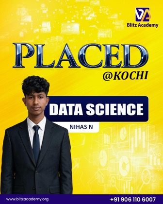 Nihas N, placed as Data science (Kochi)