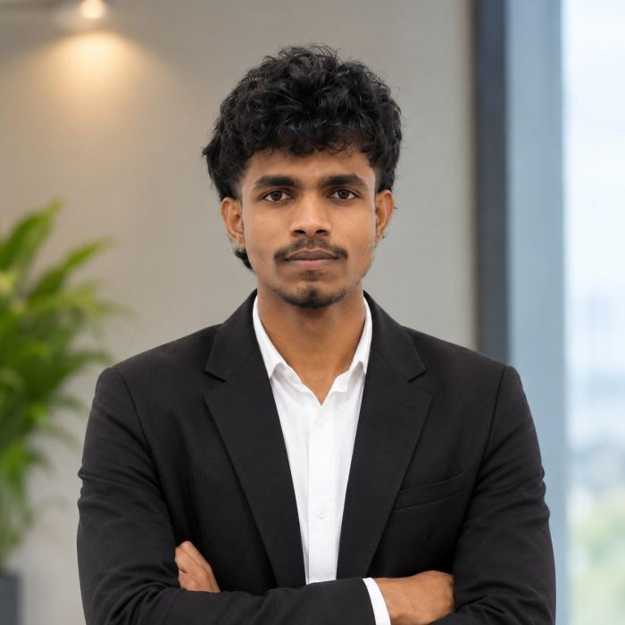 Rohith P R, AI Integrated Cyber Security faculty — Blitz Academy